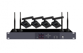 麒麟方圖無線會議套裝1-4方桿T3-WS401