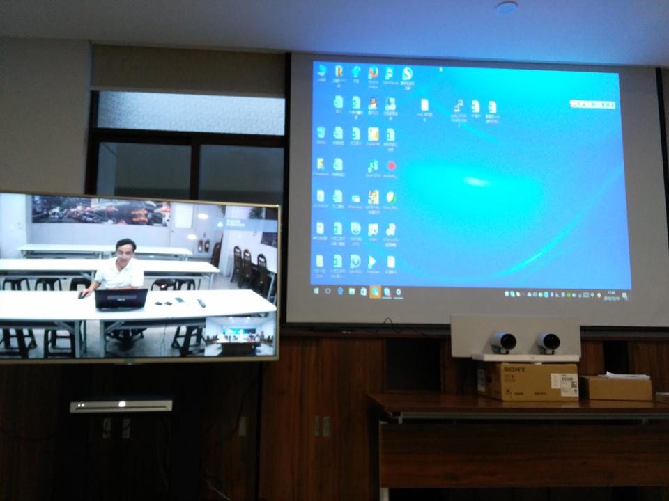 常州某臺資企業sx80語言智能跟蹤會議項目完工